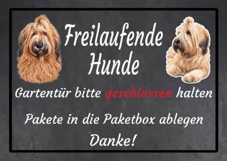 Hunde Warnschild Zutritt verbotenHunde Freilaufende Hunde Bild